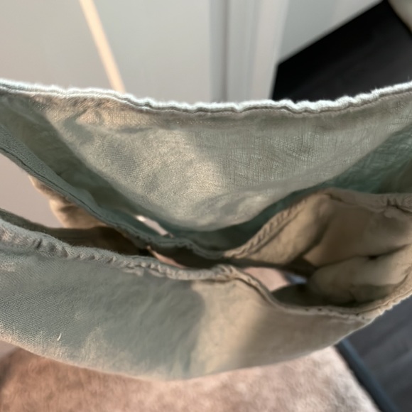 Zara Linen Wrap Top - Picture 3 of 7